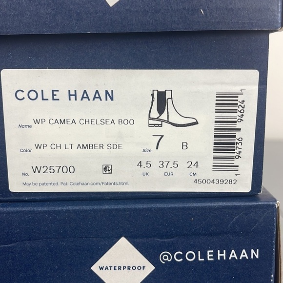 Cole Haan Camea Waterproof Suede Combat Boot. - Picture 11 of 12